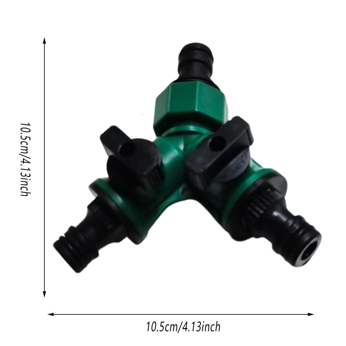 Premium 2-Way Garden Hose Splitters – 3 Pack