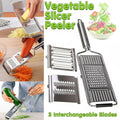Premium 304 Stainless Steel Vegetable Grater Kit – 3 Blades