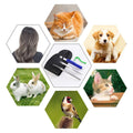 Premium 5 Piece Pet Flea & Tick Removal Tool Set with Carry Pouch