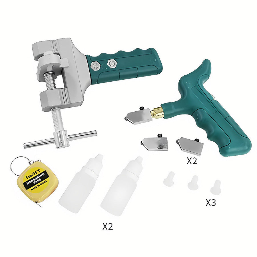 Premium Handheld Diamond Tile and Glass Cutter Kit