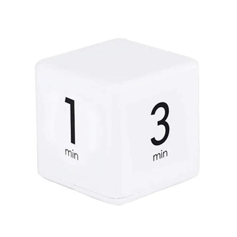 Premium Cubic LED Flip Timer – 1/3/5/10 Minutes