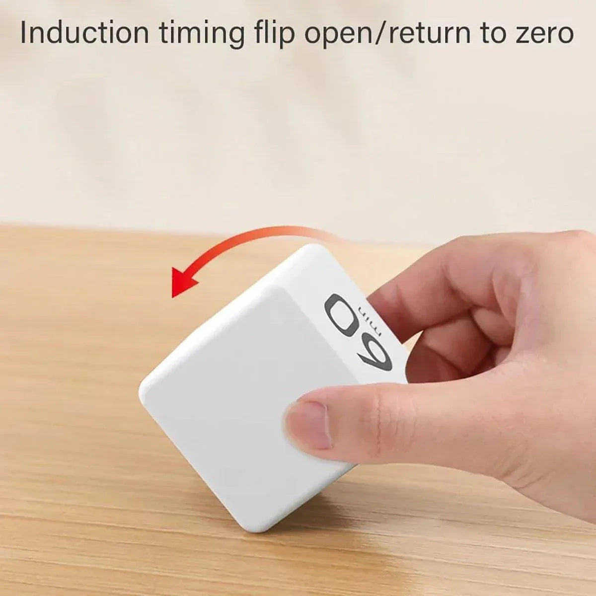 Premium Cubic LED Flip Timer – 25/5/45/15 Minutes