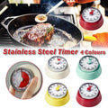 60-Minute Visual Analog Timer - Kitchen Countdown Clock - Red - SuperSaverAU - view 1