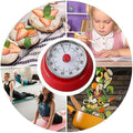 60-Minute Visual Analog Timer - Kitchen Countdown Clock - Red - SuperSaverAU - view 4