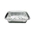 125PCS Disposable Quadrate Tin Foil Pans Oven Grill Safe Non-Stick Baking Trays - 125pcs-850ml - SuperSaverAU - view 4