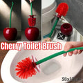 Premium Soft Wool Toilet Brush – Cherry Holder