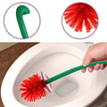 Premium Soft Wool Toilet Brush – Cherry Holder