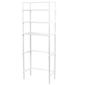 Premium Over Toilet Bathroom Storage Rack – Black
