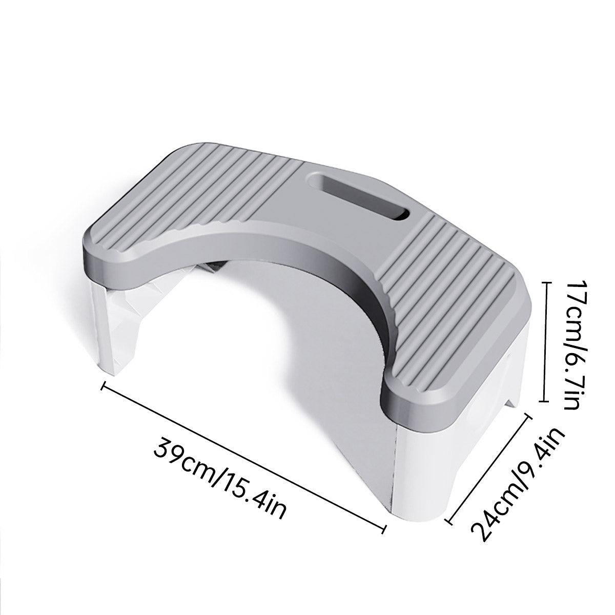 Premium Thickened Toilet Squatting Stool – Blue 150kg Capacity