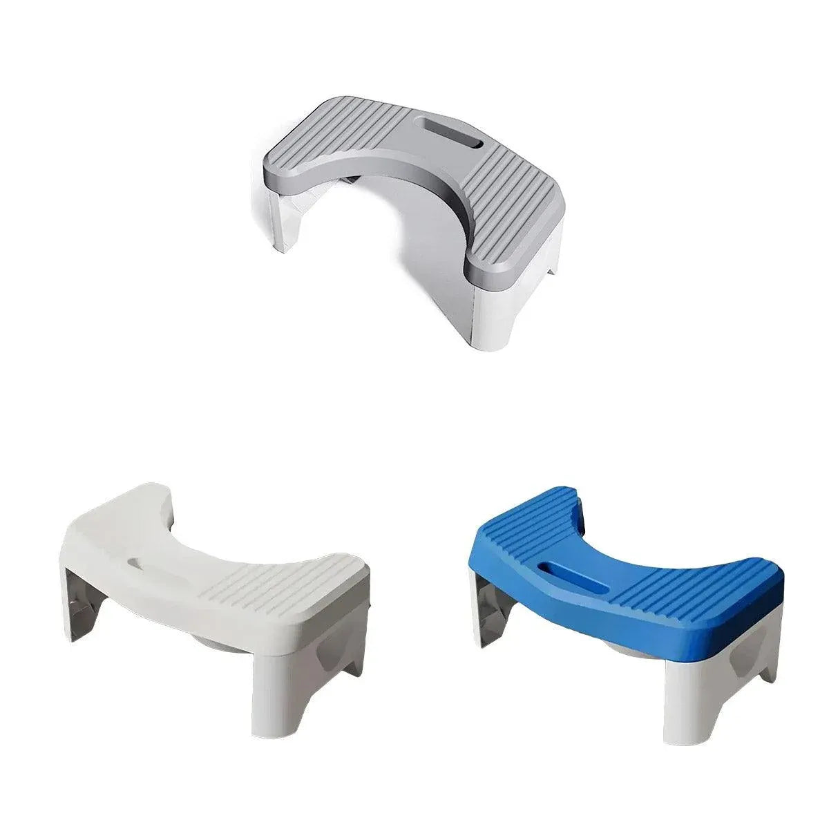 Premium Thickened Toilet Squatting Stool – Grey 150kg Capacity