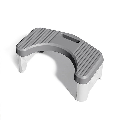 Premium Thickened Toilet Squatting Stool – Grey 150kg Capacity