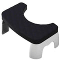 Premium Anti-Slip Toilet Footstool – White Ergonomic Support