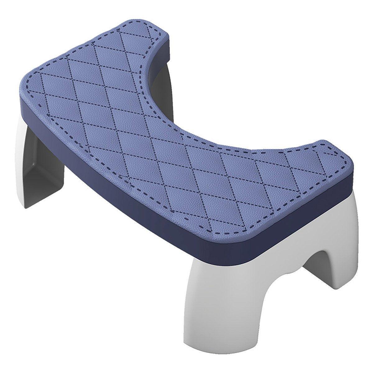 Premium Anti-Slip Toilet Footstool – White Ergonomic Support