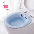 Au Portable Hemorrhoid Therapy Sitz Bath Toilet Bidet Tub For Pregnant Patientau - Blue - SuperSaverAU - view 3