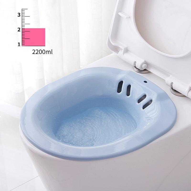 Au Portable Hemorrhoid Therapy Sitz Bath Toilet Bidet Tub For Pregnant Patientau - Blue - SuperSaverAU - view 3