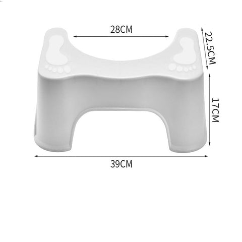 Eco Toilet Stool 6.69-7 Inch Non-Slip Ergonomic Design for Natural Posture - SuperSaverAU - view 2