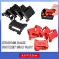Set of 5 Milwaukee M18 Battery Mount Holders - Durable ABS Plastic - SuperSaverAU - view 1