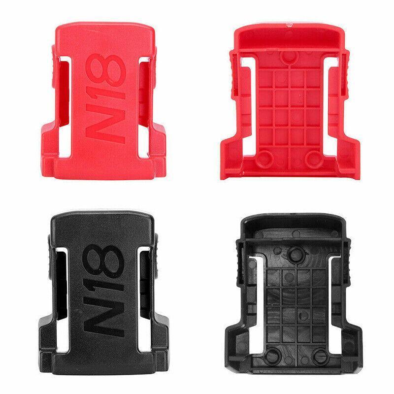 Set of 5 Milwaukee M18 Battery Mount Holders - Durable ABS Plastic - SuperSaverAU - view 3