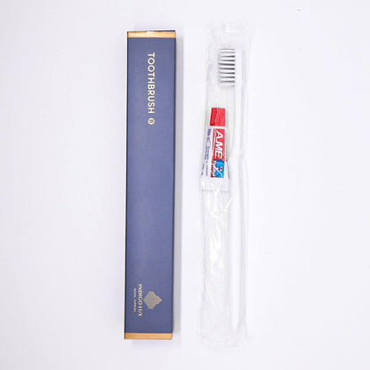 Star Hotel Toothbrush & Toothpaste Set - 50 Individually Wrapped for Travel
