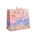 10pcs Oil Painting Gift Paper Bags for Birthday and Holiday Gift Packaging Tote - L - SuperSaverAU - view 1