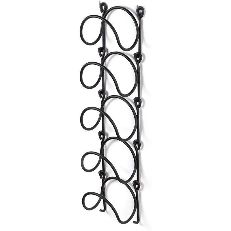Multifunctional Wall-Mounted Bathroom Storage Rack - Towel and Wine Holder - SuperSaverAU - view 2