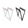 Premium Hanging Garbage Bag Holders – Black & White 2 Pack