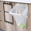 Premium Hanging Garbage Bag Holders – Black & White 2 Pack