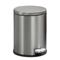 Stainless Steel 6L Double-Layer Trash Can with Foot Pedal - White - SuperSaverAU - view 5