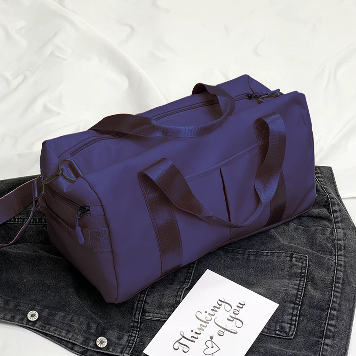 Premium Waterproof Gym Duffle Bag – Wet/Dry Storage