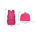 35L Light Foldable Outdoor Sports Backpack Camping Hiking Travel Bag - Blue - SuperSaverAU - view 2