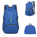 35L Light Foldable Outdoor Sports Backpack Camping Hiking Travel Bag - Blue - SuperSaverAU - view 5