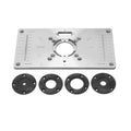 Aluminium Router Table Flip Board Insert for Trimming Machines - SuperSaverAU - view 2