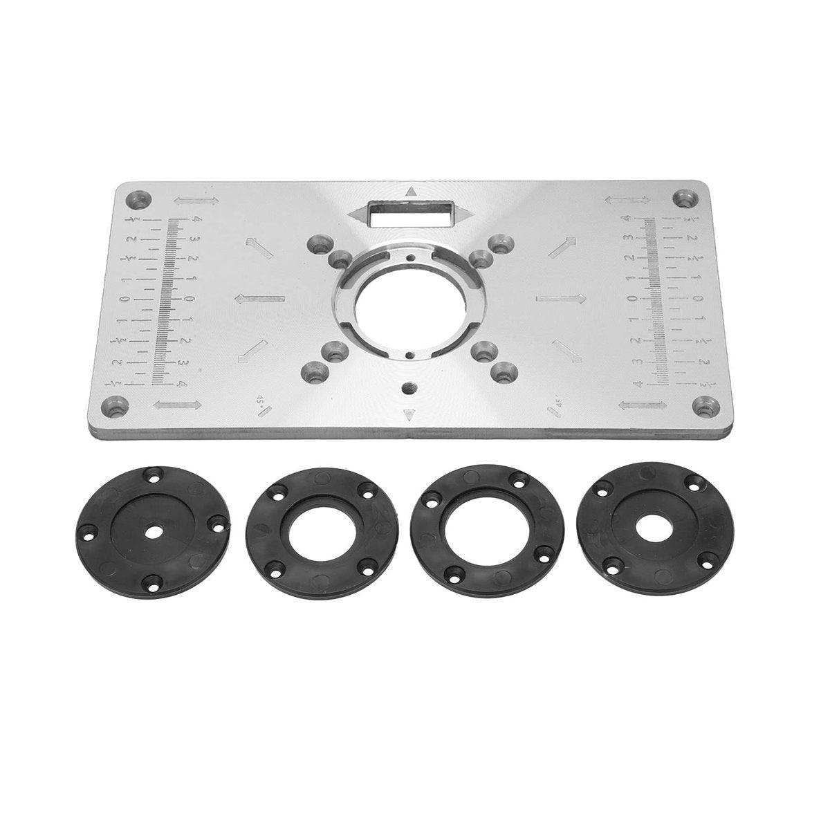 Aluminium Router Table Flip Board Insert for Trimming Machines