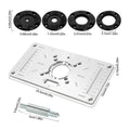 Aluminium Router Table Flip Board Insert for Trimming Machines - SuperSaverAU - view 3