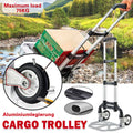 Premium Folding Hand Trolley with Telescopic Handle
