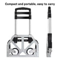 Premium Folding Hand Trolley with Telescopic Handle