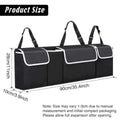 Premium Car Trunk Seatback Storage Bag Organiser