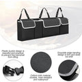 Premium Car Trunk Seatback Storage Bag Organiser