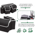 Premium Car Trunk Seatback Storage Bag Organiser