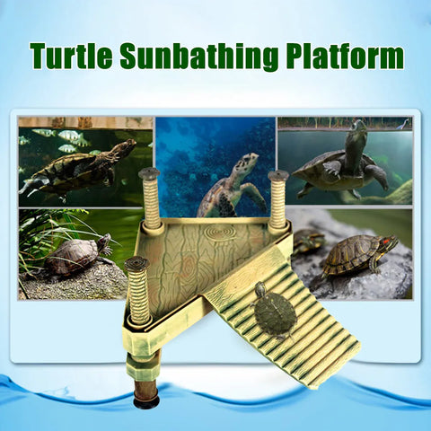 Premium Floating Turtle Basking Platform with Ramp