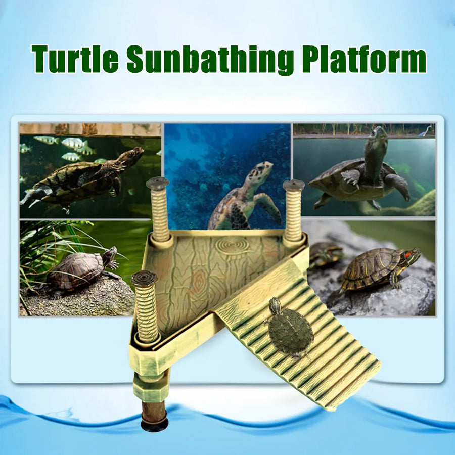 Premium Floating Turtle Basking Platform with Ramp