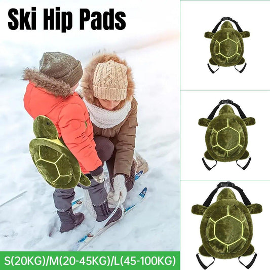 Plush Turtle Hip Pad for Skiing & Snowboarding - Size M