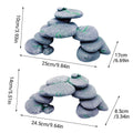 Turtle Climbing Platform with Stair Ramp & Hiding Cave - Small Size 10×25×17 cm - SuperSaverAU - view 3