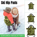 Premium Plush Turtle Ski Hip Pad - Green, S