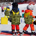 Premium Plush Turtle Ski Hip Pad - Green, S