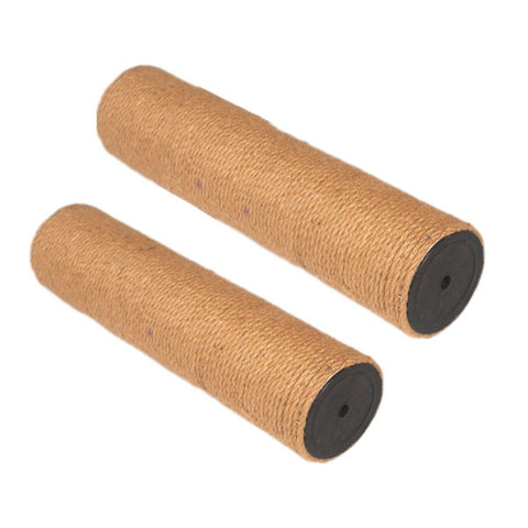 Premium Sisal Cat Scratching Post Replacement Poles - 20cm 2pcs