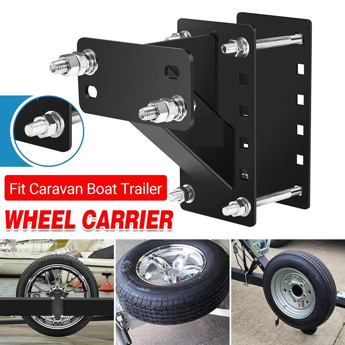 Premium Heavy Duty Universal Steel Spare Tyre Carrier Mount 150lbs