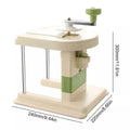 Premium Hand Crank Vegetable Cutter – Stainless Steel Blades