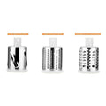 Premium Manual Rotary Vegetable Grater – Green with 3 Drum Blades