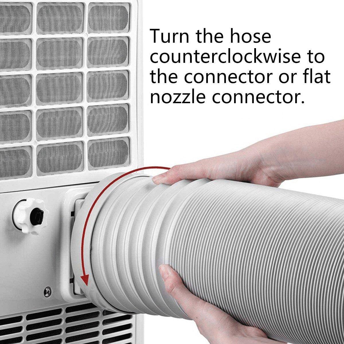 Premium White Portable Air Conditioner Exhaust Hose 3m x 13cm